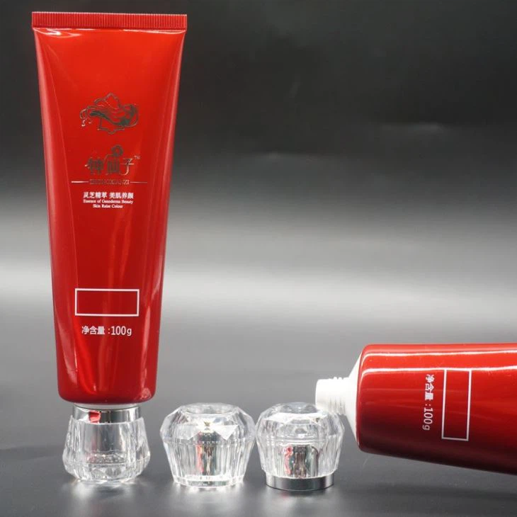 Plastic Tube With Acrylic Cap