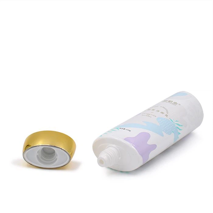 Cosmetic Oval Tube For Facial Cleanser